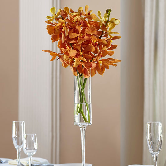 Orange Mokara Bouquet – LESLIE'S FLOWERS & PARTY SUPPLIES, Howell NJ