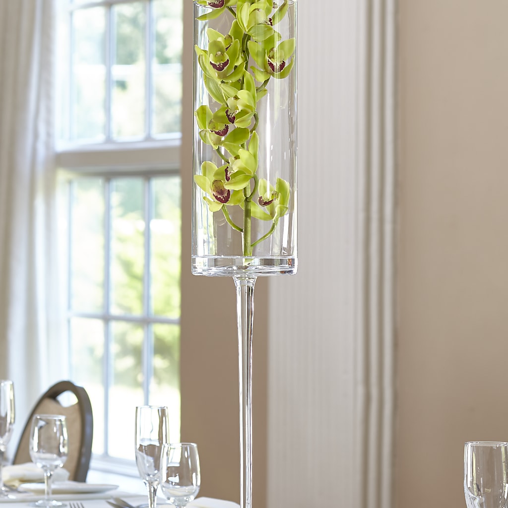 Green Mini Cymbidium Bouquet – LESLIE'S FLOWERS & PARTY SUPPLIES, Howell NJ