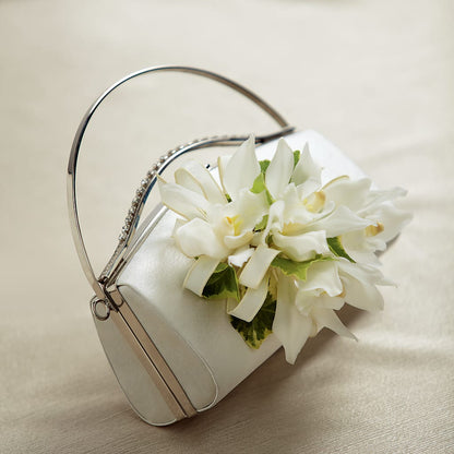 White Purse Decor – LESLIE'S FLOWERS & PARTY SUPPLIES, Howell NJ