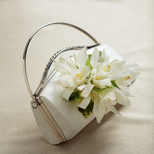 White Purse Decor – LESLIE'S FLOWERS & PARTY SUPPLIES, Howell NJ