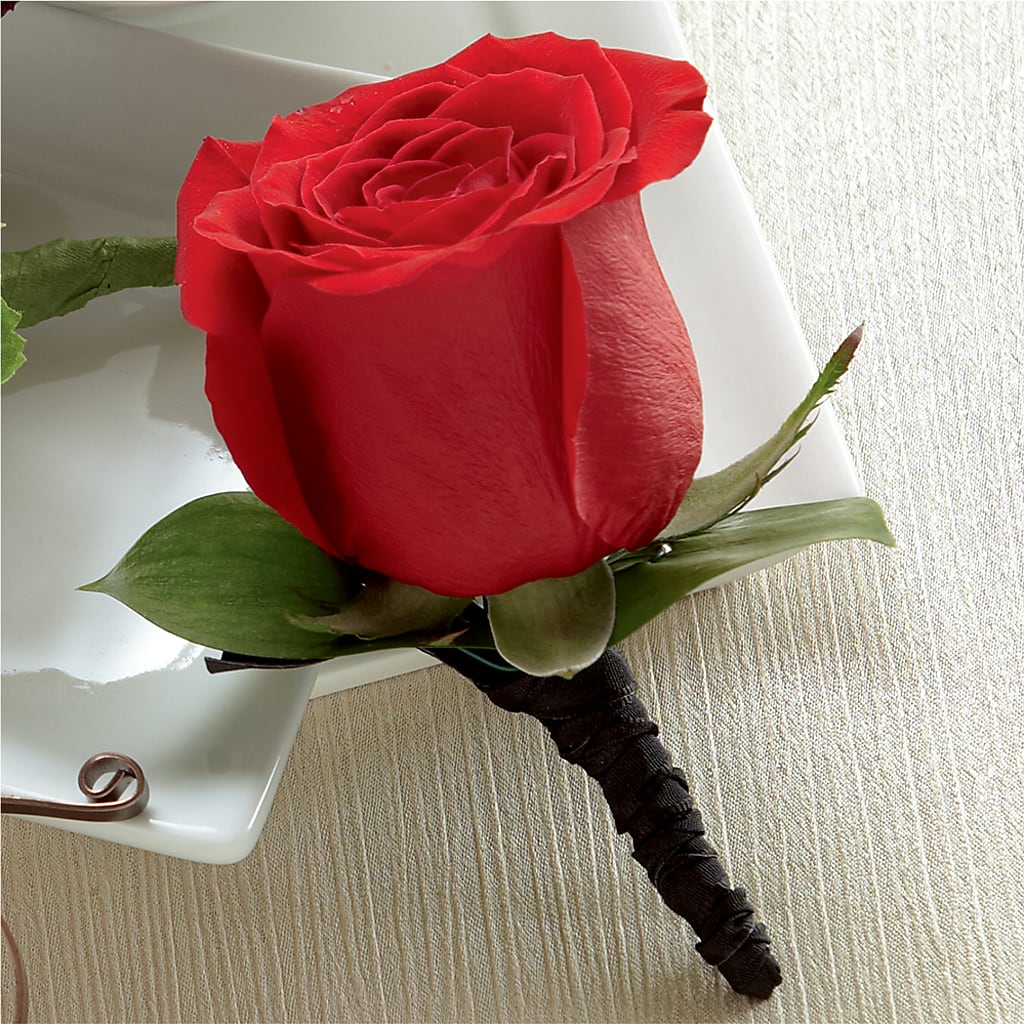 Red Rose Boutonniere – LESLIE'S FLOWERS & PARTY SUPPLIES, Howell NJ