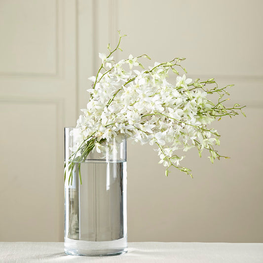 White Dendrobium Bouquet – LESLIE'S FLOWERS & PARTY SUPPLIES, Howell NJ